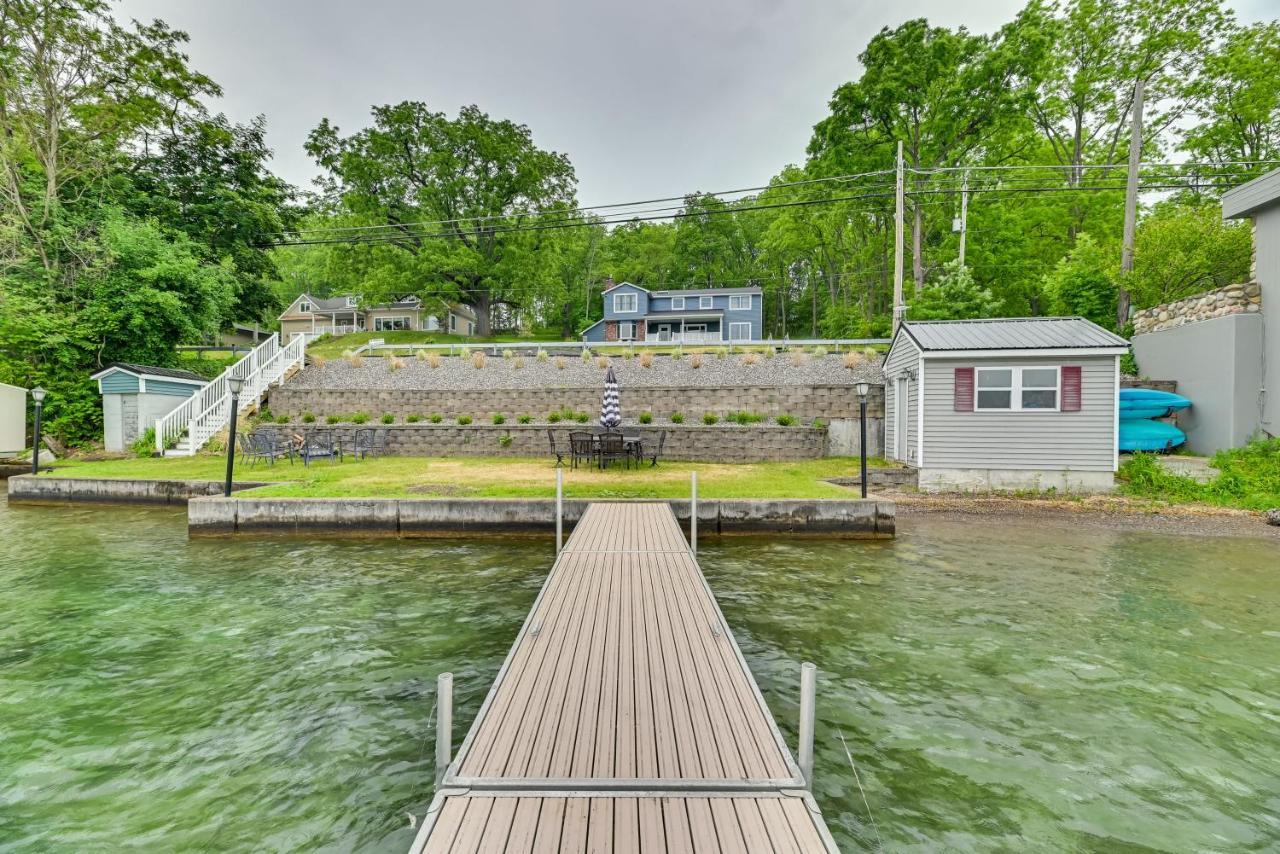 Lakefront Canandaigua Home With Dock And Kayak! Buitenkant foto